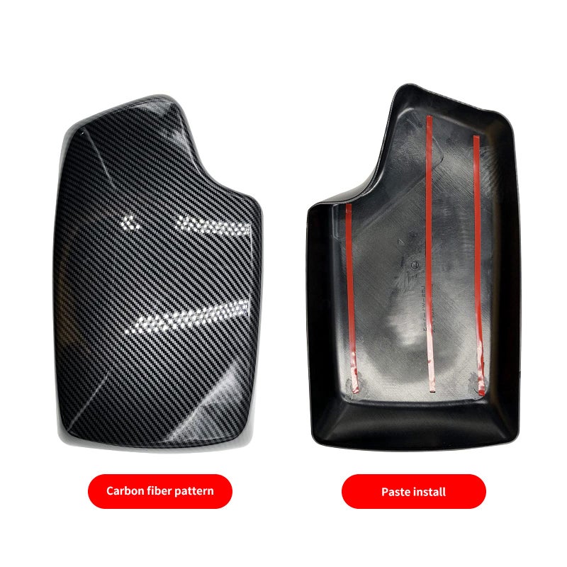 LIMBQS 328i 435i Armrest Cover, Carbon Fiber Color Center Consoles Pad for BMW F30 F32 F34 (ABS Material) (F30 2012-2019) - Image 3